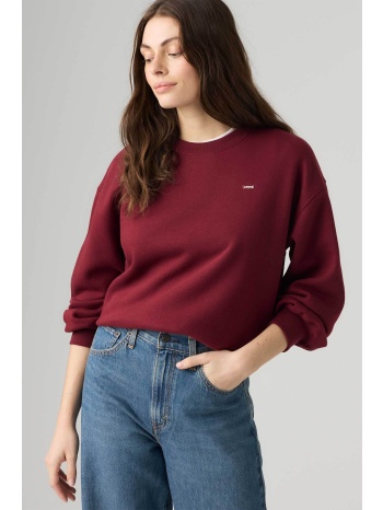 levi`s® γυναικεία μπλούζα φούτερ με λογότυπο relaxed fit