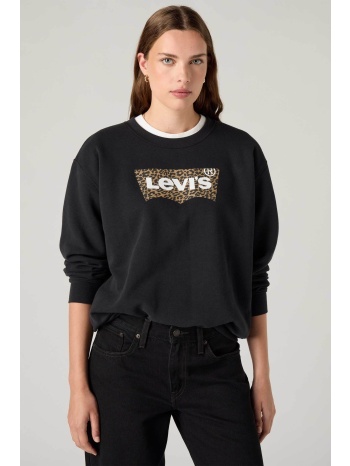 levi`s® γυναικεία μπλούζα φούτερ με λογότυπο standard fit