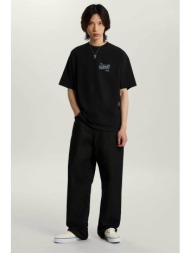 vans ανδρικό τζιν παντελόνι πεντάτσεπο loose fit `loose check-5` - vn000ph61od1 μαύρο