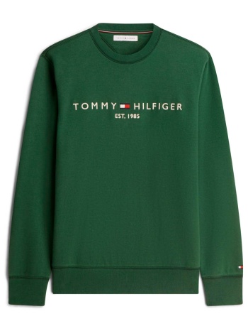 tommy hilfiger ανδρική μπλούζα φούτερ με λογότυπο regular