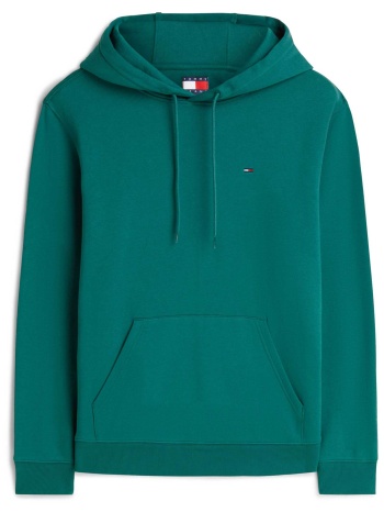 tommy jeans ανδρική μπλούζα φούτερ με κουκούλα και