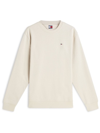 tommy jeans ανδρική μπλούζα φούτερ με κεντημένο λογότυπο