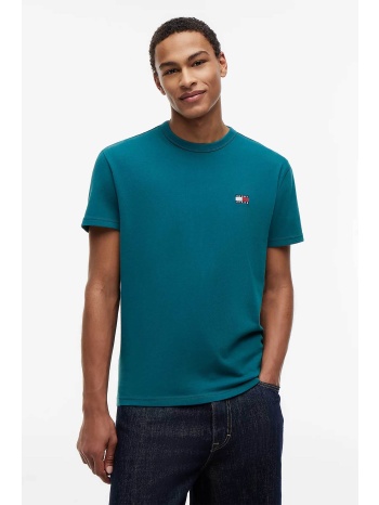 tommy jeans ανδρικό t-shirt με κεντημένο λογότυπο regular