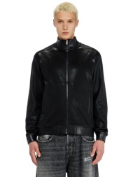diesel ανδρική ζακέτα φούτερ με ψηλό λαιμό και oval d logo regular fit - w26a226310njcd μαύρο