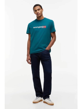 tommy jeans ανδρικό τζιν παντελόνι πεντάτσεπο slim straight