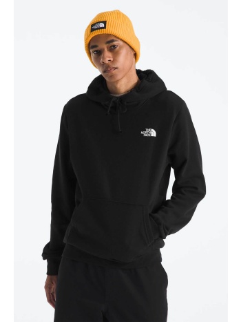 the north face ανδρική μπλούζα φούτερ με κουκούλα regular
