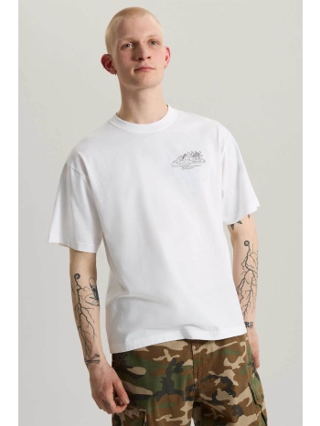 vans ανδρικό t-shirt loose fit `dirt trip` - vn000x02wht1
