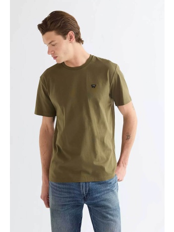 wrangler® ανδρικό t-shirt με λογότυπο regular fit `sign