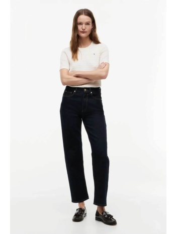 tommy hilfiger γυναικείο τζιν παντελόνι cropped tapered leg
