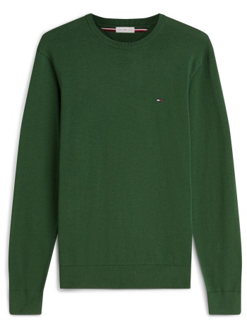 tommy hilfiger ανδρικό πουλόβερ με κεντημένο λογότυπο