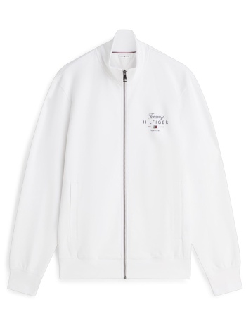 tommy hilfiger ανδρική ζακέτα φούτερ με ψηλό λαιμό και