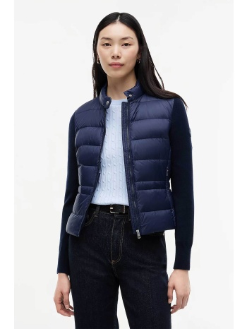 tommy hilfiger γυναικείο καπιτονέ jacket με πλεκτά μανίκια