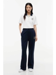 tommy hilfiger γυναικείο παντελόνι φόρμας με λογότυπο regular fit - ww0ww51097 μπλε σκούρο