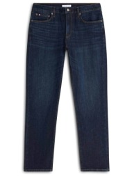 tommy hilfiger ανδρικό τζιν παντελόνι πεντάτσεπο slim straight fit - mw0mw43162 denim blue σκούρο
