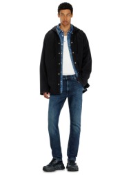 diesel ανδρικό τζιν παντελόνι πεντάτσεπο regular tapered fit - w26a2356809p94 denim blue σκούρο