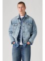 levi`s® ανδρικό denim jacket relaxed fit `trucker` - a57820128 denim blue ανοιχτό