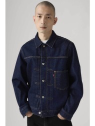 levi`s® ανδρικό denim jacket relaxed fit `type i` - a31740030 denim blue σκούρο