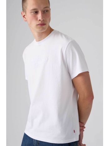 levi`s® ανδρικό t-shirt με ανάγλυφο λογότυπο relaxed fit 
