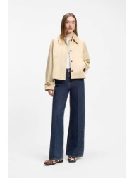 hugo γυναικείο ψηλόμεσο τζιν παντελόνι wide leg `937_16` - 50563504 denim blue