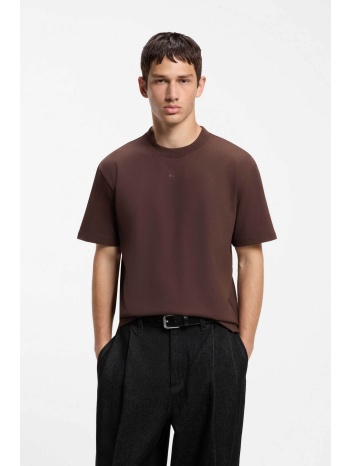 hugo ανδρικό t-shirt με λογότυπο relaxed fit `dapolino` 
