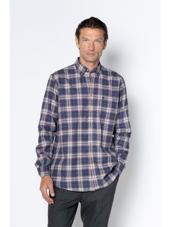 the bostonians ανδρικό πουκάμισο flannel button down με
