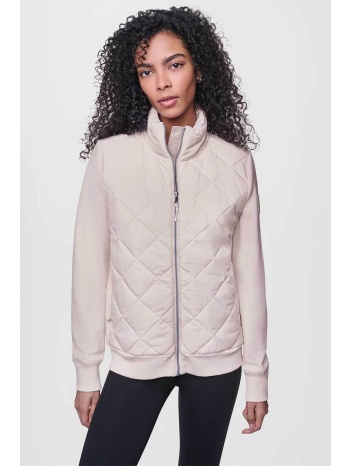 dkny γυναικείο jacket καπιτονέ μονόχρωμο - dp6j9728 εκρού