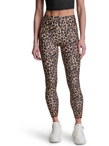 dkny γυναικείο κολάν 7/8 με all-over logo print - dp6p3491