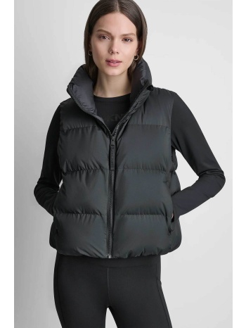 dkny γυναικείο μπουφάν αμάνικο καπιτονέ - dp6v3145 μαύρο