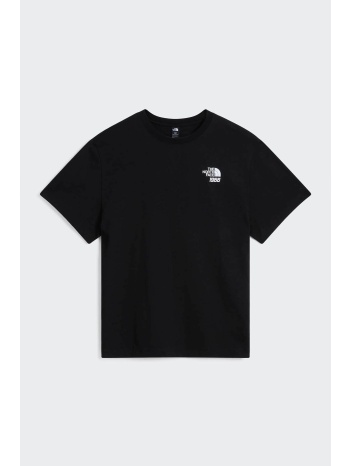 the north face unisex t-shirt relaxed fit `60th anniversary