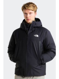 the north face ανδρικό αδιάβροχο μπουφάν με κουκούλα relaxed fit `mountain range down` - nf0a88wdkx7