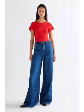 wrangler® γυναικείο τζιν παντελόνι πεντάτσεπο loose wide