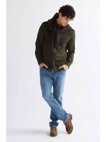 wrangler® ανδρικό τζιν παντελόνι πεντάτσεπο straight fit
