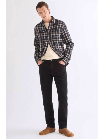 wrangler® ανδρικό τζιν παντελόνι πεντάτσεπο regular tapered