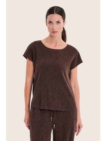 gerry weber γυναικείο τ-shirt με ανάγλυφο ύφασμα 
