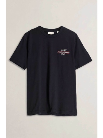 gant ανδρικό t-shirt με κεντημένο graphic logo regular fit