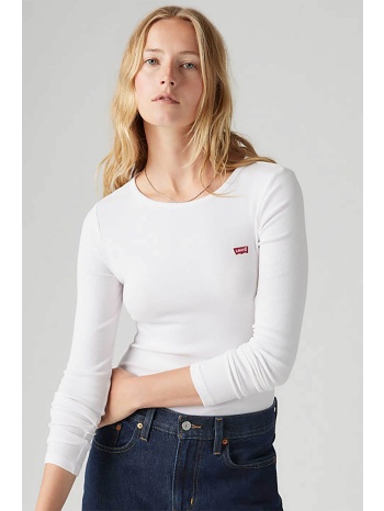 levi`s® γυναικεία μακρυμάνικη μπλούζα με λογότυπο slim fit