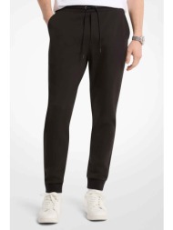 michael kors ανδρικό παντελόνι φόρμας με λογότυπο - ct6532d5mf μαύρο