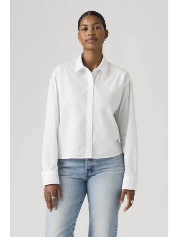 levi`s® γυναικείο πουκάμισο poplin cropped relaxed fit