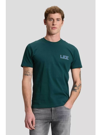 lee® ανδρικό t-shirt regular fit `varsity` - 112386339