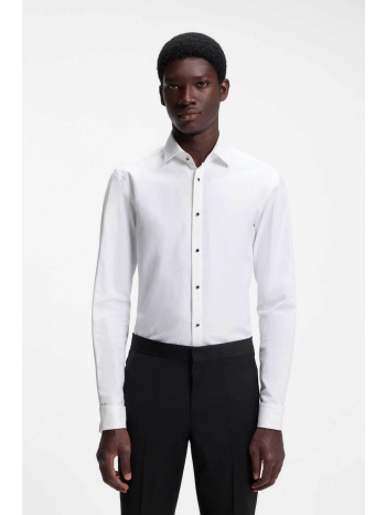 hugo ανδρικό πουκάμισο poplin slim fit `kamir` - 50566484