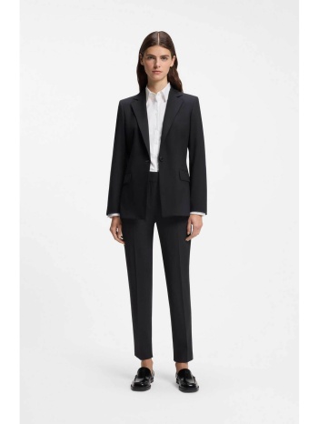 hugo γυναικείο παντελόνι cropped slim fit `hetana` 