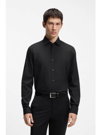 hugo ανδρικό πουκάμισο poplin modern fit `valerio` 