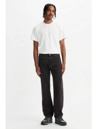 levi`s® ανδρικό τζιν παντελόνι πεντάτσεπο relaxed straight fit `555™` - 000lo0002 μαύρο