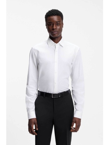hugo ανδρικό πουκάμισο poplin modern fit `valerio` 