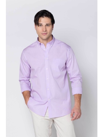 the bostonians ανδρικό πουκάμισο poplin button down με ψιλό