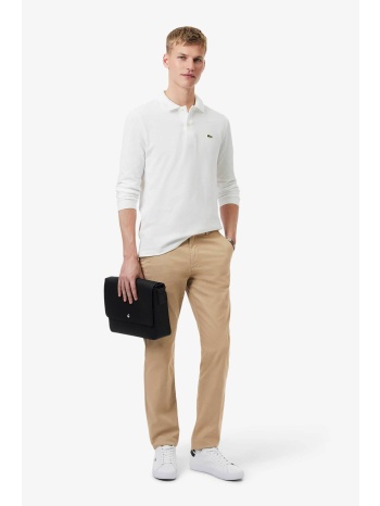 lacoste ανδρικό παντελόνι chino stretch twill slim fit