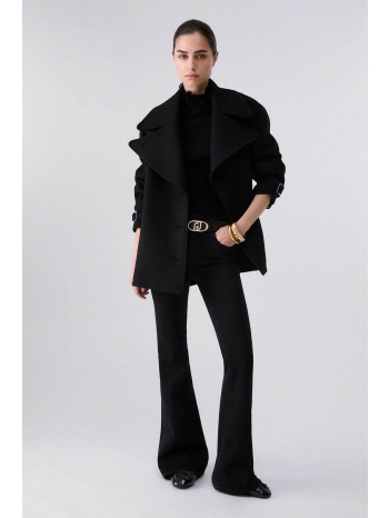 liu jo γυναικείo τζιν παντελόνι bootcut με ζώνη 