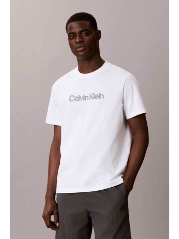 calvin klein jeans ανδρικό t-shirt με logo print relaxed