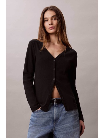 calvin klein jeans γυναικεία ζακέτα ribbed slim fit 