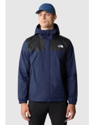 the north face ανδρικό αδιάβροχο μπουφάν με κουκούλα standard fit `antora` - nf0a7qey92a1 μπλε σκούρ